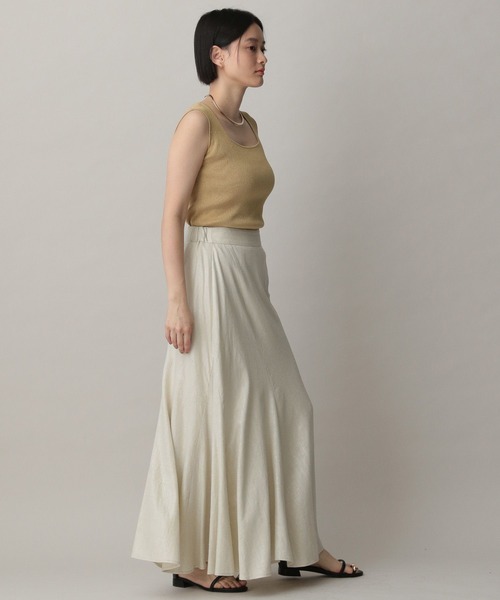 A part by（アパートバイ）の「２WAYラメタンクトップ（タンクトップ・レディース・グリーン/ライトグレー/ライトベージュ/ブラック系その他2/ホワイト系その他5/ベージュ/グリーン系その他3/ネイビー/ブラウン系その他/グリーン系その他5・FREE）」の21枚目の写真