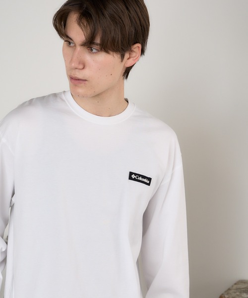 Columbia（コロンビア）の「Columbia/コロンビア NEWFOUND GARDEN LS TEE ロンT（Tシャツ/カットソー・メンズ・ダークブルー/ホワイト/ブラック・L/XL/M）」の12枚目の写真