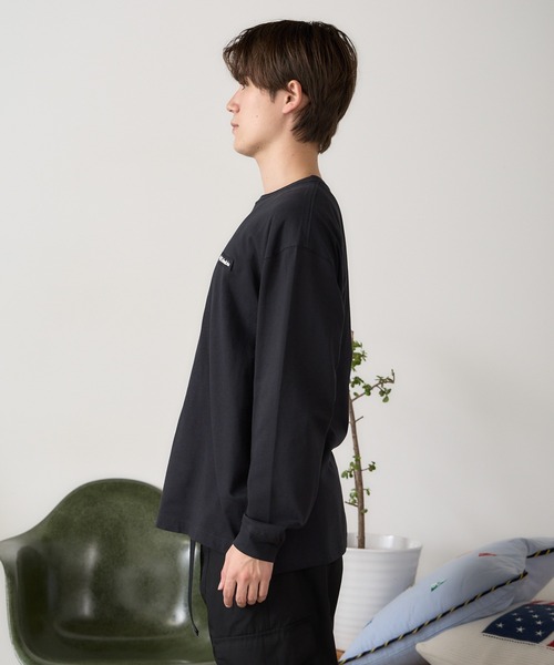 Columbia（コロンビア）の「Columbia/コロンビア NEWFOUND GARDEN LS TEE ロンT（Tシャツ/カットソー・メンズ・ダークブルー/ホワイト/ブラック・L/XL/M）」の4枚目の写真