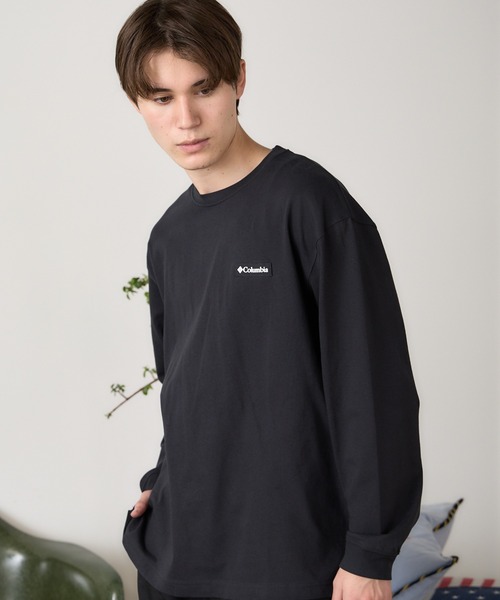 Columbia（コロンビア）の「Columbia/コロンビア NEWFOUND GARDEN LS TEE ロンT（Tシャツ/カットソー・メンズ・ダークブルー/ホワイト/ブラック・L/XL/M）」の16枚目の写真