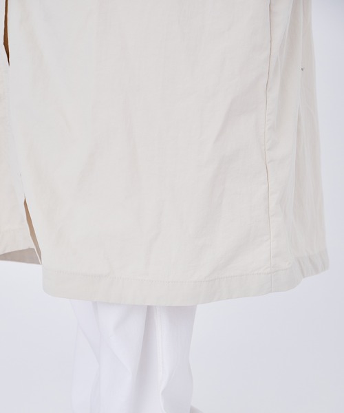 NERGY（ナージー）の「フード付きシャツロングコート（その他アウター・レディース・ブラック/グリーン/キナリ・M）」の19枚目の写真