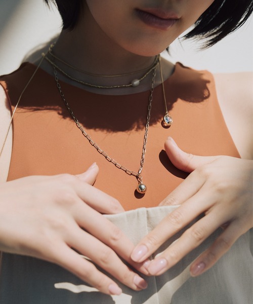 emmi（エミ）の「ビーズショートネックレスセット（ネックレス・レディース・ゴールド/シルバー・FREE）」の13枚目の写真