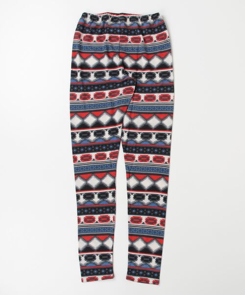 Healthknit（ヘルスニット）の「【 HealthKnit / ヘルスニット 】 幾何学模様 総柄 ネイティブ レギンス SIP #4223（レギンス/スパッツ・レディース・ブルー/ピンク/オレンジ・M/L）」の4枚目の写真