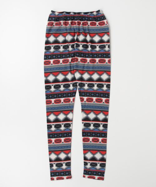 Healthknit（ヘルスニット）の「【 HealthKnit / ヘルスニット 】 幾何学模様 総柄 ネイティブ レギンス SIP #4223（レギンス/スパッツ・レディース・ブルー/ピンク/オレンジ・M/L）」の13枚目の写真