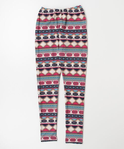 Healthknit（ヘルスニット）の「【 HealthKnit / ヘルスニット 】 幾何学模様 総柄 ネイティブ レギンス SIP #4223（レギンス/スパッツ・レディース・ブルー/ピンク/オレンジ・M/L）」の14枚目の写真