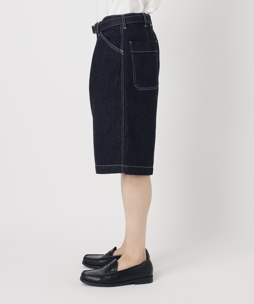 JOURNAL STANDARD（ジャーナルスタンダード）の「C/H デニム ベルテッド キャノンショートパンツ（その他パンツ・メンズ・ブラック/ネイビー・MEDIUM/LARGE）」の22枚目の写真