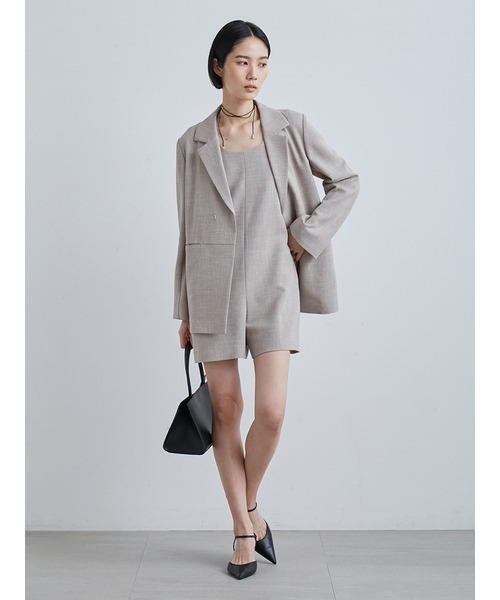 MIESROHE washableイージージャケット【ウォッシャブル】 MIESROHE（ミースロエ）の「washableｲｰｼﾞｰｼﾞｬｹｯﾄ【ｳｫｯｼｬﾌﾞﾙ
