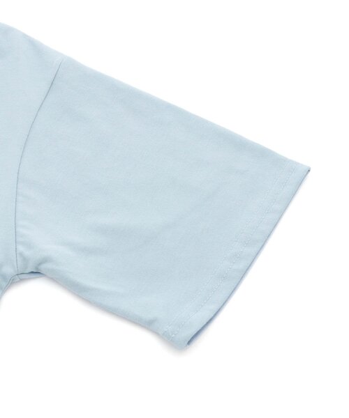 algy(アルジー)の「【接触冷感・吸水速乾】サマードリンクプリントT(Tシャツ/カットソー・キッズ・オフホワイト/サックスブルー/ブラック・X-SMALL/XX-SMALL/SMALL/MEDIUM)」の5枚目の写真