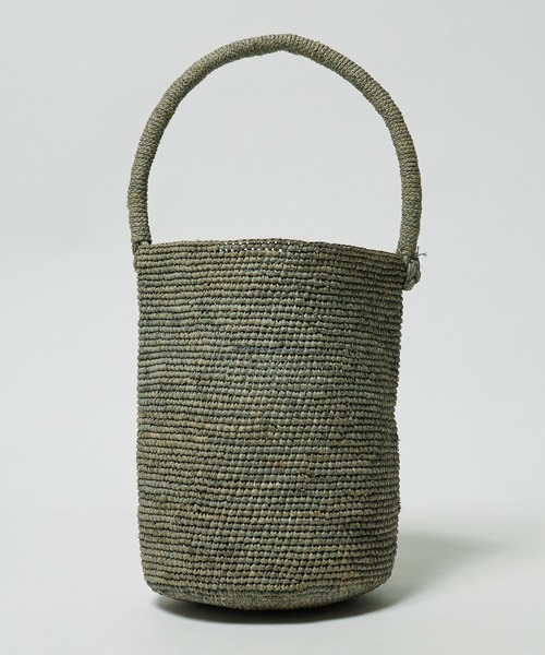 MADE IN MADA(メイドインマダ)の「MADE IN MADA/メイドインマダ NAIVO BAG ハンドバッグ(かごバッグ・レディース・その他/ナチュラル/ライトグレー・FREE)」の12枚目の写真