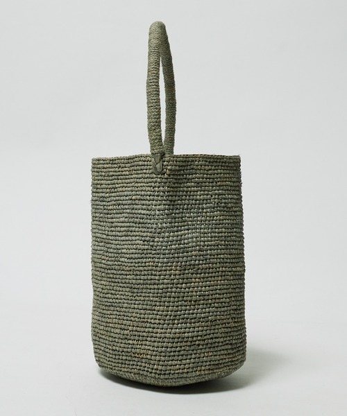 MADE IN MADA(メイドインマダ)の「MADE IN MADA/メイドインマダ NAIVO BAG ハンドバッグ(かごバッグ・レディース・その他/ナチュラル/ライトグレー・FREE)」の13枚目の写真