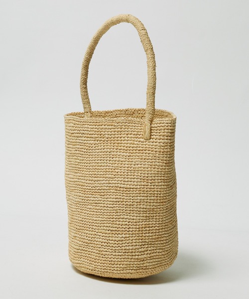 MADE IN MADA(メイドインマダ)の「MADE IN MADA/メイドインマダ NAIVO BAG ハンドバッグ(かごバッグ・レディース・その他/ナチュラル/ライトグレー・FREE)」の5枚目の写真