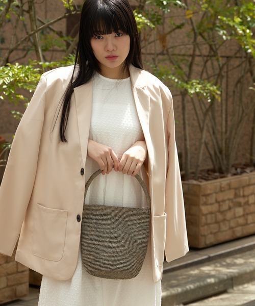 MADE IN MADA(メイドインマダ)の「MADE IN MADA/メイドインマダ NAIVO BAG ハンドバッグ(かごバッグ・レディース・その他/ナチュラル/ライトグレー・FREE)」の20枚目の写真