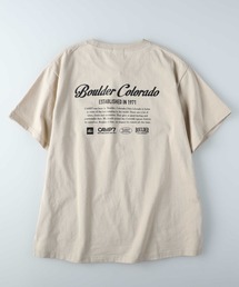CAMP7(キャンプ7)ロゴプリント半袖Tシャツ
