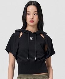 新品❤️WOOALONG ボレロフーディー　ウアロン Amazon | [WOOALONG] ウアロン フードボレロ Hood bolero set-up