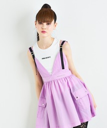 ANNA SUI NYC | ANNA SUI NYC スポーツワッシャー ネオミニドレス(ワンピース)