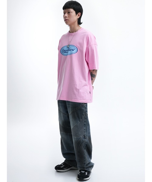tシャツ 「OY/オーワイ」 BLUE PATCH T/パッチ 半袖カットソー レディース メンズ OY/オーワイ』 BLUE PATCH T/パッチ 半袖カットソー（Tシャツ
