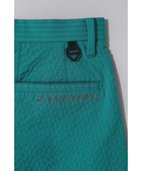 セール】【St ANDREWS】サッカーストライプストレッチショート