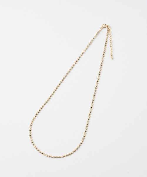 qualite（カリテ）の「サークルチェーンネックレス（ネックレス・レディース・シルバー/ゴールド・フリー）」の9枚目の写真