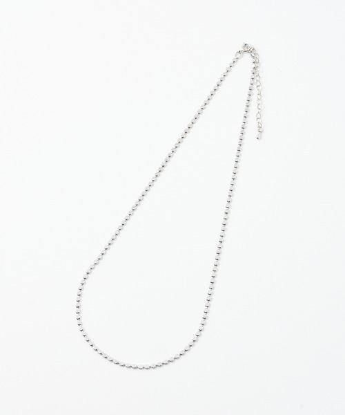 qualite（カリテ）の「サークルチェーンネックレス（ネックレス・レディース・シルバー/ゴールド・フリー）」の2枚目の写真