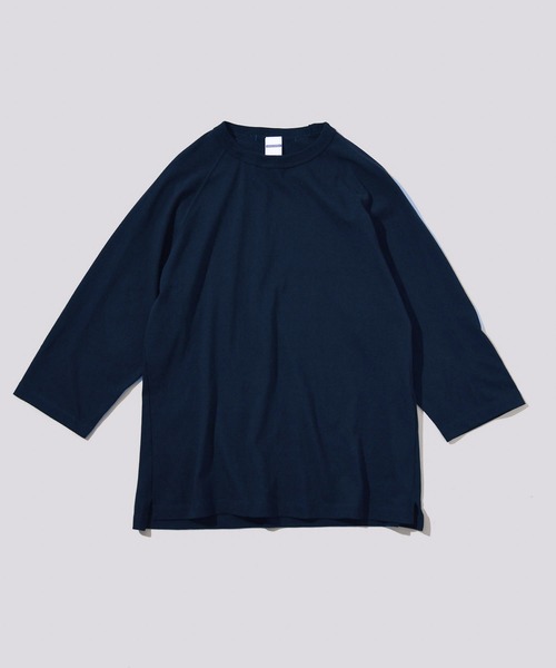 CALIFORNIA OUTFITTERS(カリフォルニア アウトフィッターズ)の「STD-4D21 ラグラン 7分袖 Tシャツ(Tシャツ/カットソー・メンズ・ホワイト/ブラック/ベージュ/ネイビー・M/L/XL)」の4枚目の写真