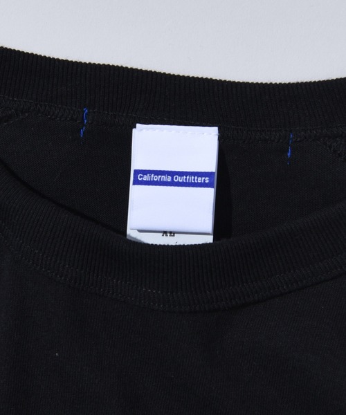 CALIFORNIA OUTFITTERS(カリフォルニア アウトフィッターズ)の「STD-4D21 ラグラン 7分袖 Tシャツ(Tシャツ/カットソー・メンズ・ホワイト/ブラック/ベージュ/ネイビー・M/L/XL)」の7枚目の写真