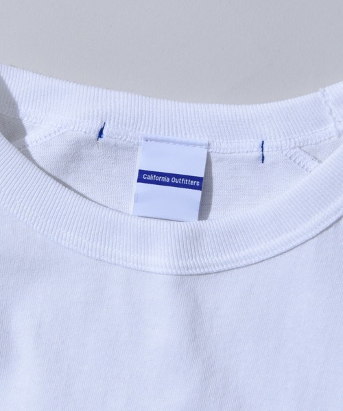 CALIFORNIA OUTFITTERS(カリフォルニア アウトフィッターズ)の「STD-4D21 ラグラン 7分袖 Tシャツ(Tシャツ/カットソー・メンズ・ホワイト/ブラック/ベージュ/ネイビー・M/L/XL)」の5枚目の写真