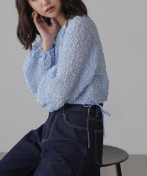 FREE'S MART | ぽこぽこシアーブルゾン(カーディガン/ボレロ)