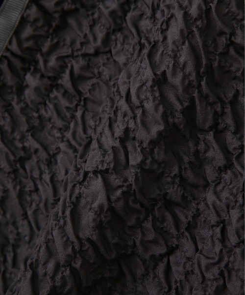 FREE'S MART（フリーズマート）の「ぽこぽこシアーブルゾン（カーディガン/ボレロ・レディース・ブルー/ブラック/ホワイト・FREE）」の5枚目の写真