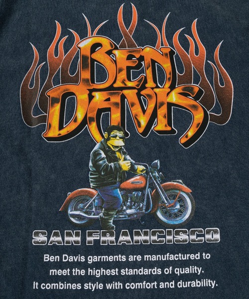 BEN DAVIS(ベンデイビス)の「【BENDAVIS/ベンデイビス】FLAME LOGO SLEEVELESS TEE/ヴィンテージ グラフィックデザイン ノースリーブTシャツ オーバーサイズ(タンクトップ・メンズ・カーキ/ネイビー/ブラック・M/L/XL)」の15枚目の写真