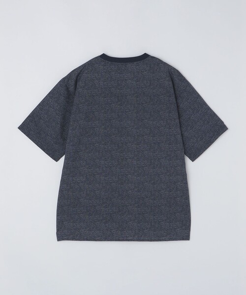 SHIPS（シップス）の「SHIPS:〈接触冷感・撥水等〉COOL DOTS(R) 2WAYストレッチ ドビープリントTシャツ（Tシャツ/カットソー・メンズ・ブルー/ブラック/ライトグレー/ネイビー・SMALL/MEDIUM/LARGE/X-LARGE）」の22枚目の写真