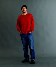 FRUIT OF THE LOOM(t[cIuU[)́yq bR{z5color CUT AND SEWN TOP gLIKE A KNITTED SWEATERh(jbg/Z[^[)