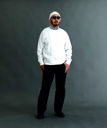 【金子 恵治コラボ】5color CUT AND SEWN TOP “LIKE A KNITTED SWEATER” / カットソー / 長袖 / トップス / シンプル / カジュアル / クルーネック / スウェット / ユニセックス