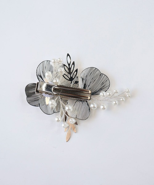 CEMONEMO（セモネモ）の「2連 透かしフラワー クリップ（ヘアピン・レディース・シルバー/ゴールド・FREE）」の17枚目の写真