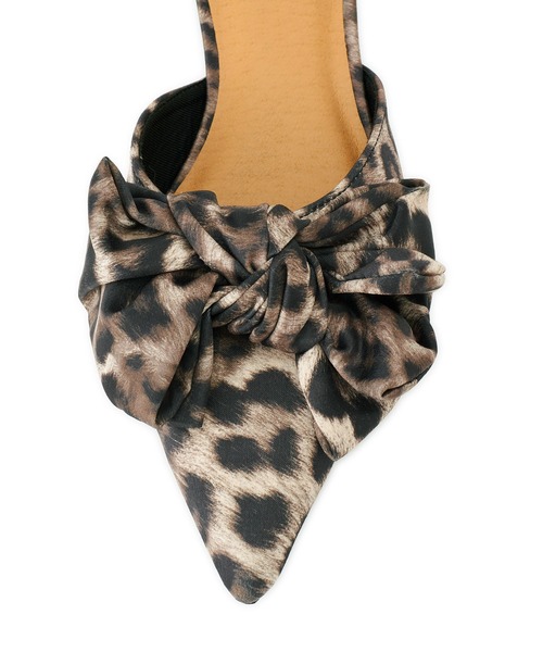 Juze（ジュゼ）の「サテンリボンミュール（サンダル・レディース・ブラック/その他・S/M/L）」の8枚目の写真