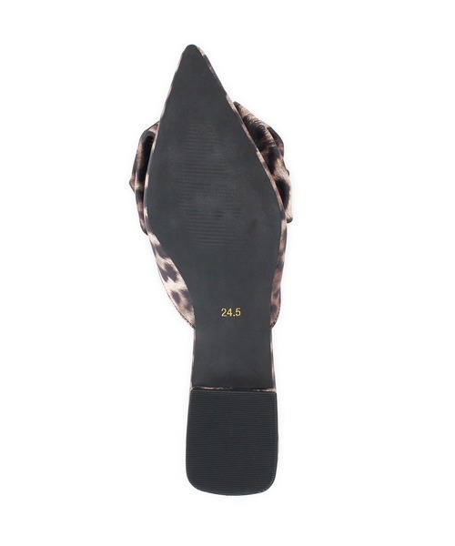 Juze（ジュゼ）の「サテンリボンミュール（サンダル・レディース・ブラック/その他・S/M/L）」の10枚目の写真