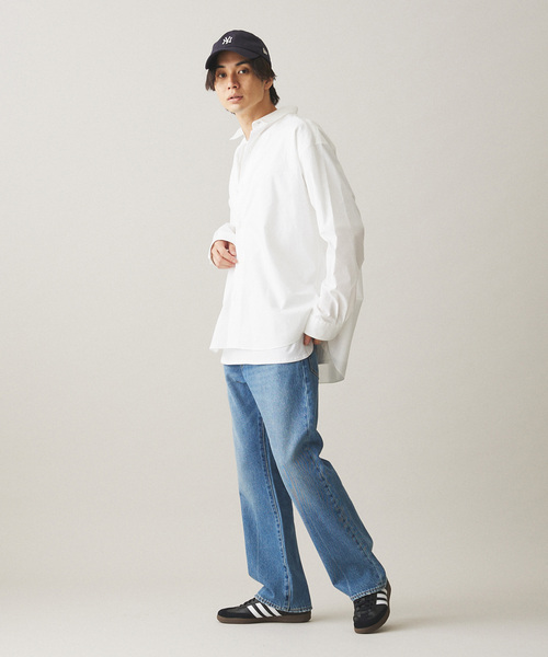 417 EDIFICE（フォーワンセブンエディフィス）の「【LE JAPON】レギュラーシャツ（シャツ/ブラウス・メンズ・ブルー系その他/ブルー/ライトブルー/ホワイト・LARGE/MEDIUM/SMALL）」の8枚目の写真