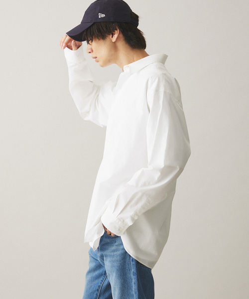 417 EDIFICE（フォーワンセブンエディフィス）の「【LE JAPON】レギュラーシャツ（シャツ/ブラウス・メンズ・ブルー系その他/ブルー/ライトブルー/ホワイト・LARGE/MEDIUM/SMALL）」の12枚目の写真