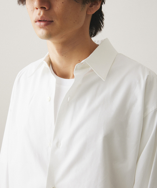 417 EDIFICE（フォーワンセブンエディフィス）の「【LE JAPON】レギュラーシャツ（シャツ/ブラウス・メンズ・ブルー系その他/ブルー/ライトブルー/ホワイト・LARGE/MEDIUM/SMALL）」の13枚目の写真