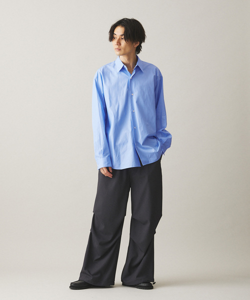 417 EDIFICE（フォーワンセブンエディフィス）の「【LE JAPON】レギュラーシャツ（シャツ/ブラウス・メンズ・ブルー系その他/ブルー/ライトブルー/ホワイト・LARGE/MEDIUM/SMALL）」の14枚目の写真