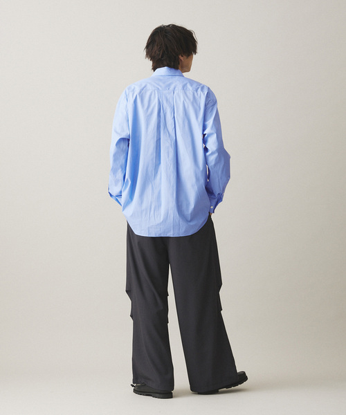 417 EDIFICE（フォーワンセブンエディフィス）の「【LE JAPON】レギュラーシャツ（シャツ/ブラウス・メンズ・ブルー系その他/ブルー/ライトブルー/ホワイト・LARGE/MEDIUM/SMALL）」の16枚目の写真