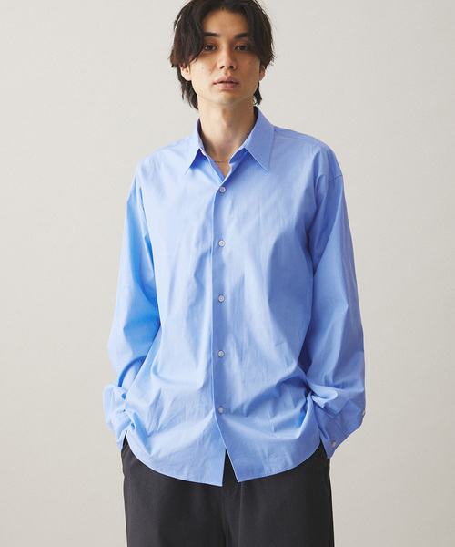 417 EDIFICE（フォーワンセブンエディフィス）の「【LE JAPON】レギュラーシャツ（シャツ/ブラウス・メンズ・ブルー系その他/ブルー/ライトブルー/ホワイト・LARGE/MEDIUM/SMALL）」の17枚目の写真