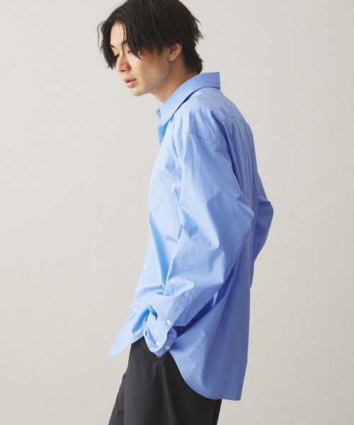 417 EDIFICE（フォーワンセブンエディフィス）の「【LE JAPON】レギュラーシャツ（シャツ/ブラウス・メンズ・ブルー系その他/ブルー/ライトブルー/ホワイト・LARGE/MEDIUM/SMALL）」の18枚目の写真
