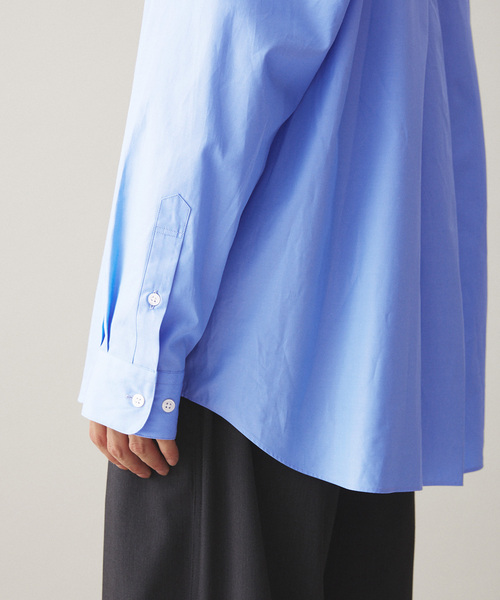 417 EDIFICE（フォーワンセブンエディフィス）の「【LE JAPON】レギュラーシャツ（シャツ/ブラウス・メンズ・ブルー系その他/ブルー/ライトブルー/ホワイト・LARGE/MEDIUM/SMALL）」の20枚目の写真