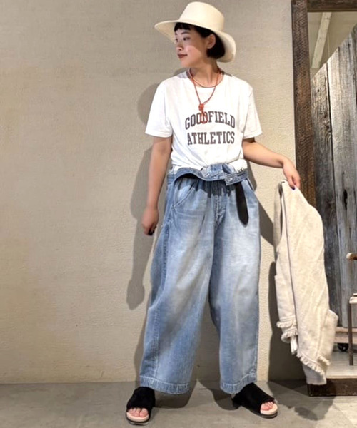 JOURNAL STANDARD LUXE（ジャーナルスタンダード　ラックス）の「【Goodwear/グッドウェア】 G FIELD  TEE（Tシャツ/カットソー・レディース・ホワイト・LARGE）」の11枚目の写真