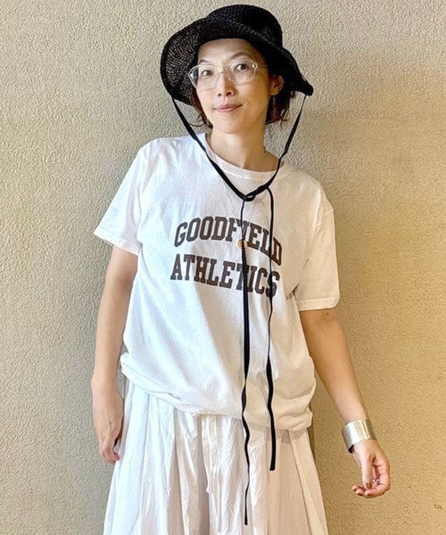JOURNAL STANDARD LUXE（ジャーナルスタンダード　ラックス）の「【Goodwear/グッドウェア】 G FIELD  TEE（Tシャツ/カットソー・レディース・ホワイト・LARGE）」の10枚目の写真