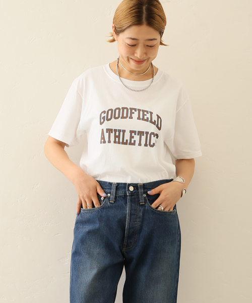 JOURNAL STANDARD LUXE（ジャーナルスタンダード　ラックス）の「【Goodwear/グッドウェア】 G FIELD  TEE（Tシャツ/カットソー・レディース・ホワイト・LARGE）」の8枚目の写真