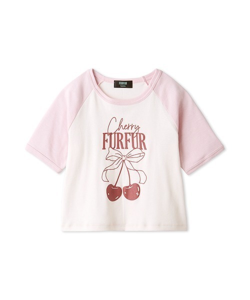 FURFUR チェリーラグランTシャツ FURFUR（ファーファー）の「【上國料萌衣コラボ】チェリー