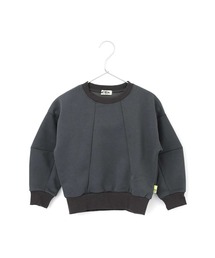 MAKE YOUR DAY | 切替無地ポンチトレーナー■150.160cm(スウェット)