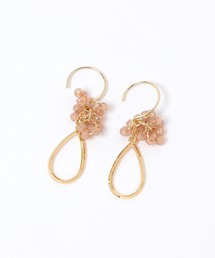 MADE IN JAPAN/ドロップガラスピアス/130943