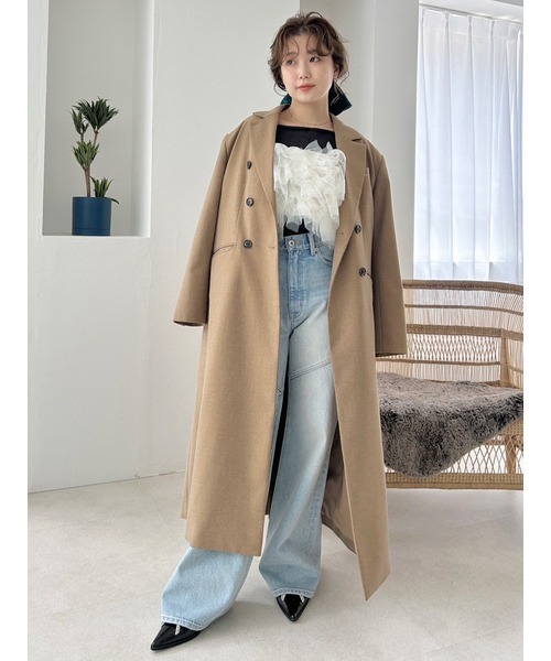 リリーブラウン LILY BROWN ラッフルチュールビスチェ （DOT